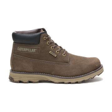 Botas De Trabajo Caterpillar Founder Waterproof Thinsulate™ Hombre Kaki | CAT180-CO