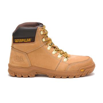 Botas De Trabajo Caterpillar Outline Hombre Marrones | CAT210-CO