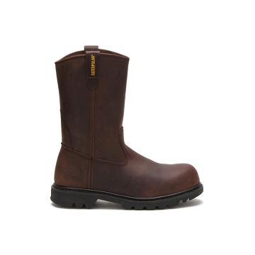 Botas De Trabajo Caterpillar Revolver Steel Puntera Hombre Marrones | CAT099-CO