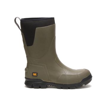 Botas De Trabajo Caterpillar Stormers 11" Steel Puntera Hombre Verde Oliva | CAT107-CO