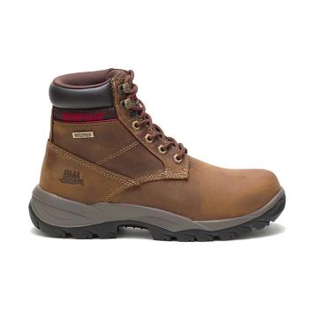 Botas Impermeables Caterpillar Dryverse 6" Waterproof Mujer Marrones | CAT452-CO