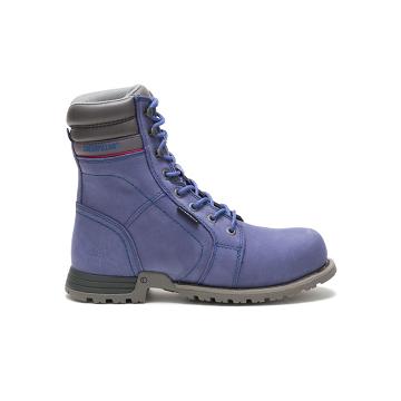 Botas Impermeables Caterpillar Echo Waterproof Steel Puntera Mujer Moradas | CAT456-CO