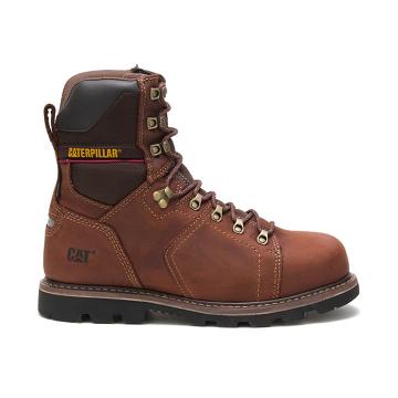 Botas Seguridad Caterpillar Alaska 2.0 8" Waterproof Thinsulate™ Steel Puntera Hombre Cafe | CAT043-
