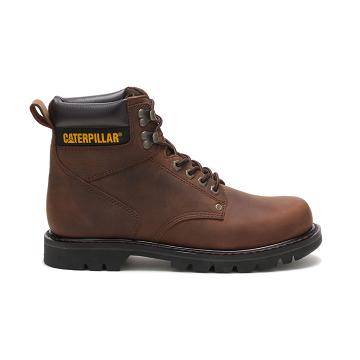 Botas Seguridad Caterpillar Second Shift Hombre Cafe | CAT025-CO