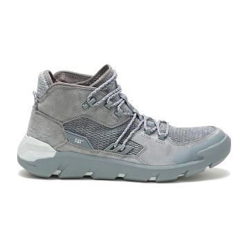 Zapatillas Caterpillar Crail Mid Hombre Plateadas | CAT288-CO