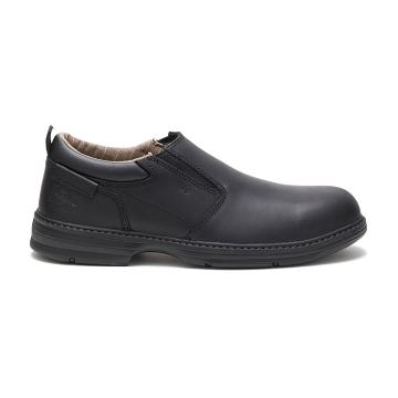 Zapatillas Para Caminar Caterpillar Conclude Steel Puntera Hombre Negras | CAT359-CO