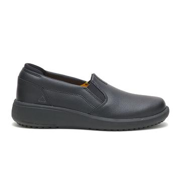 Zapatillas Para Caminar Caterpillar ProRush SR+ Slip-On Mujer Negras | CAT576-CO