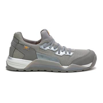 Zapatillas Para Caminar Caterpillar Sprint Textil Alloy Puntera Hombre Gris | CAT368-CO