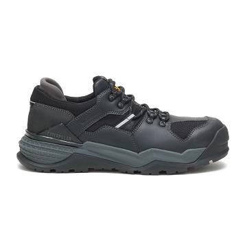 Zapatos De Trabajo Caterpillar Provoke Lo Waterproof Alloy Puntera Hombre Negras | CAT385-CO